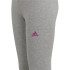 Leggings para rapariga Corte justo Cintura elástica 93% algodão adidas