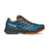 Sapatilhas Montanha scarpa Rush 2 Gtx Azul Cósmico - Laranja Homem