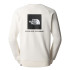 Moletom The North Face Rag RedBox Crew Gardénia Branco Homem
