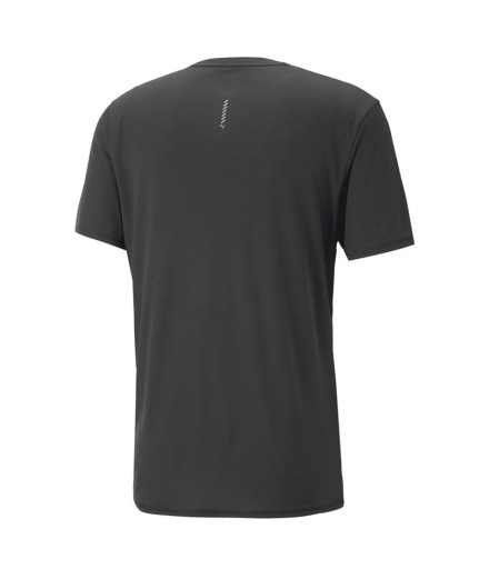 Camiseta De Running T-shirt preta com logótipo Puma Run...