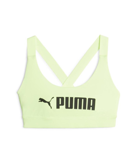 Soutien de desporto de fitness para mulher Puma Mid...