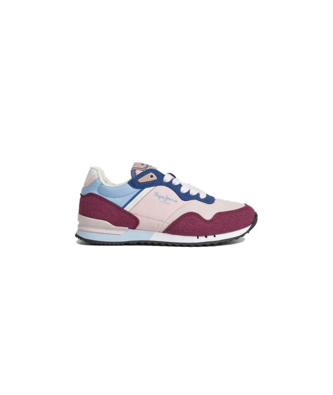 Sapatilhas London Classic Crushed Berry Red Menina