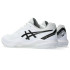 Sapatilhas de Tênis ASICS Gel-Dedicate 8 Clay Homem Branco/Preto