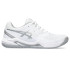 Sapatilhas padel ASICS Gel-Dedicate 8 Padel Mulher Branco/Prata puro