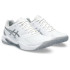 Sapatilhas padel ASICS Gel-Dedicate 8 Padel Mulher Branco/Prata puro