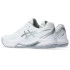 Sapatilhas padel ASICS Gel-Dedicate 8 Padel Mulher Branco/Prata puro