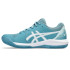 Sapatilhas de ténis ASICS Gel-Dedicate 8 Clay Cinza Azul/Branco para mulher