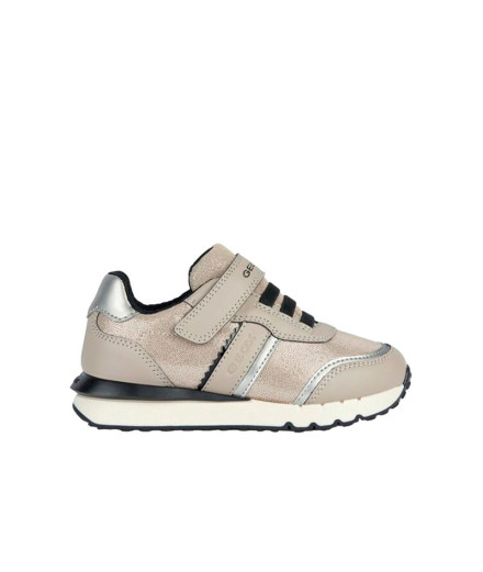 Geox Fastics Menina Sapatilhas Rock/Dk Prata