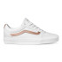 Sapatilhas Vans Ward Branco/Dourado Rosa Sapatilhas para mulher