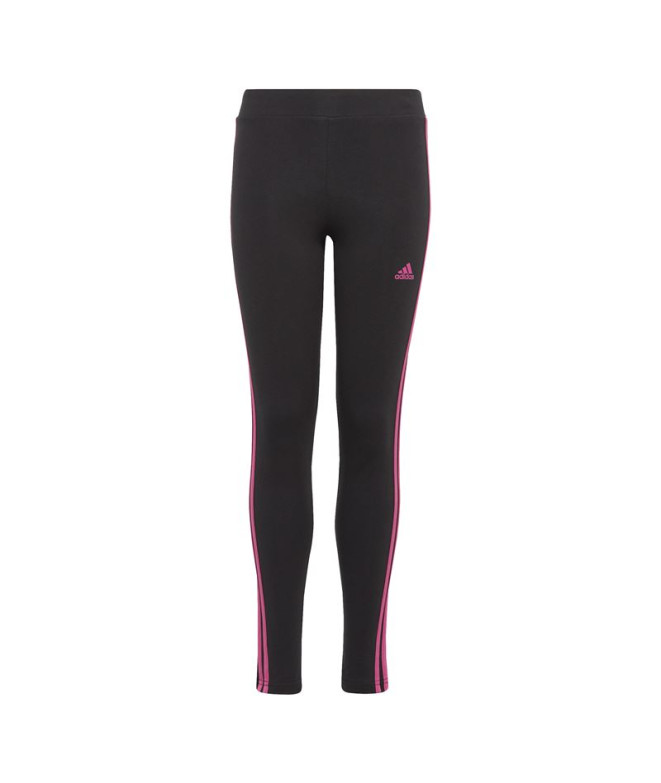 Collants adidas 3 Stripes Kids Preto