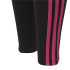 Collants adidas 3 Stripes Kids Preto