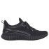 Sapatilhas Skechers Mulher Bobs Geo-New Aesthet Malha preta/guarnição sintética