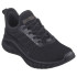 Sapatilhas Skechers Mulher Bobs Geo-New Aesthet Malha preta/guarnição sintética
