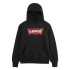 Casaco com capuz Levi's Batwing Screenprint Preto Rapazes