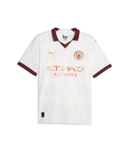 Camiseta Futebol de Puma Manchester City Away Rep Homem