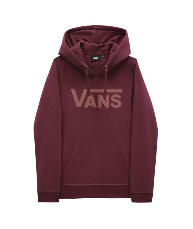 Moletom Vans Logótipo V em gota Port Royale Mulher