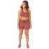 Sutiã esportivo Logótipo ASICS Core Mulher Vermelho/Port Royal