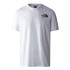 Camiseta de Montanha The North Face Coordenadas Branco Homem