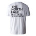 Camiseta de Montanha The North Face Coordenadas Branco Homem