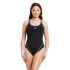 Fato de banho Zoggs Wire Masterback para mulher Preto