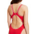 Fato de banho Zoggs Wire Masterback para mulher Vermelho