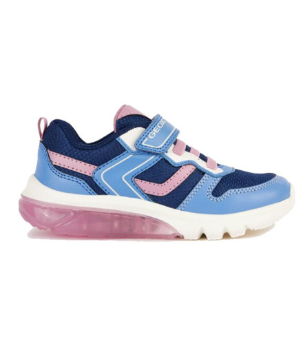Sapatilhas Geox Ciberdron Menina Marinha/Rosa