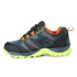 Sapatilhas de montanha Hi-Tec Toubkal Low Waterproof Charcoal/Limoncello Sapatilhas de criança