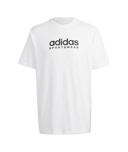Camiseta homem Corte largo Gola redonda 100% algodão adidas