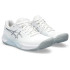 Sapatilhas padel ASICS Gel-Challenger 14 Padel Mulher Branco/Prata puro