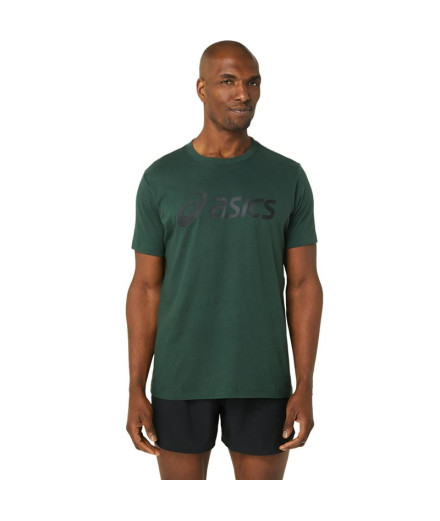 T-shirt de fitness para homem com o logótipo grande da...