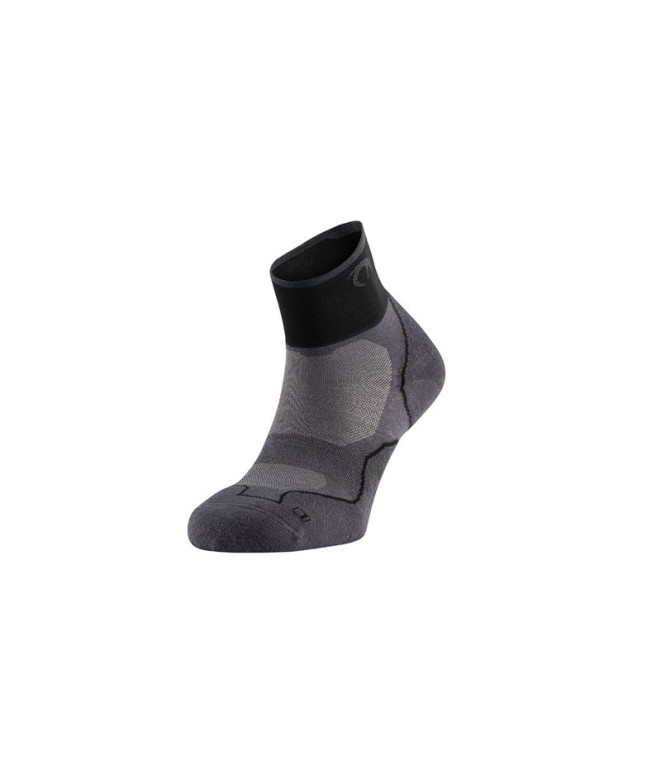 Meias de Trail Lurbel Desafio Three Marengo/Negro