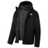 Casaco por Montanha The North Face Carto Triclimate Preto Homem