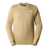 Camisola de montanha The North Face Cúpula simples Crew Bege Homem