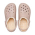 Tamancos Crocs Tamanco clássico forrado Cogumelo/Osso