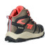Botas de montanhismo Hi-Tec Toubkal Mid Waterproof Preto/Taupe/Georgia Peach para mulher