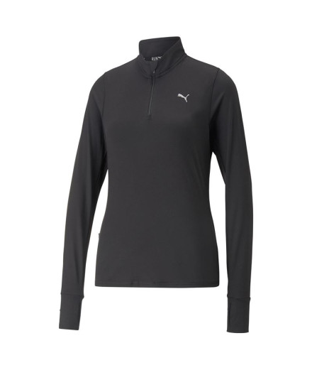 Camiseta Running de Puma Run Favorite 1/4 Zip Mulher