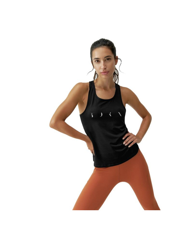 Camiseta Born Living Yoga Hirt Vera Preto Mulher