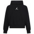 Moletom Nike Menina Jordan Icon Play Preto