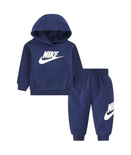 Conjunto Nike Set Menino Club Fleece Navy
