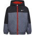Casaco Nike Tecido forrado a velo Menino Cinzento