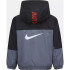 Casaco Nike Tecido forrado a velo Menino Cinzento