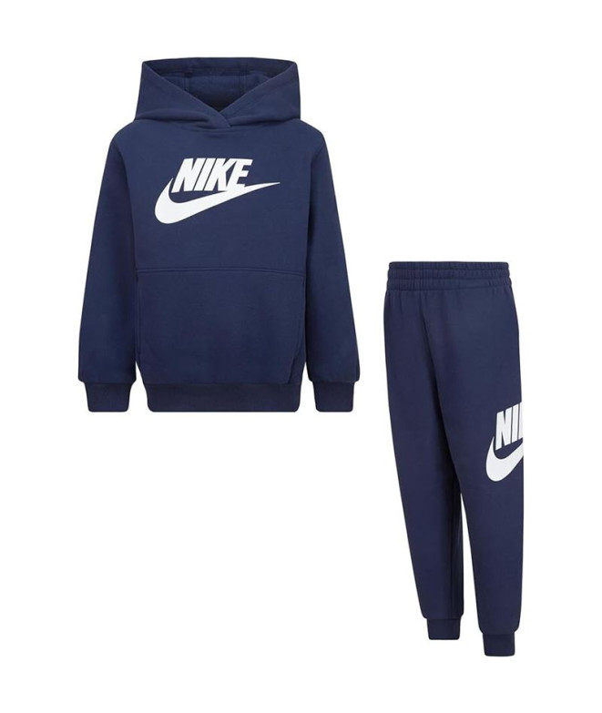 Conjunto Nike Set Menino Club Fleece Navy