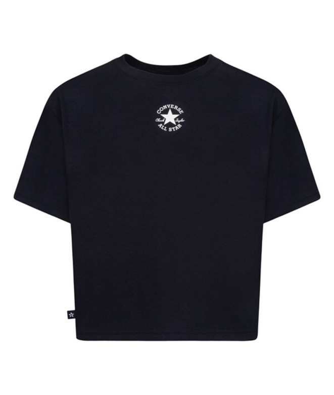 T-shirt Converse Chuck Patch Boxy Black T-Shirt...