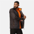 Casaco de montanha Regatta Clumber IV Hybrid Ash(OranPep) Man