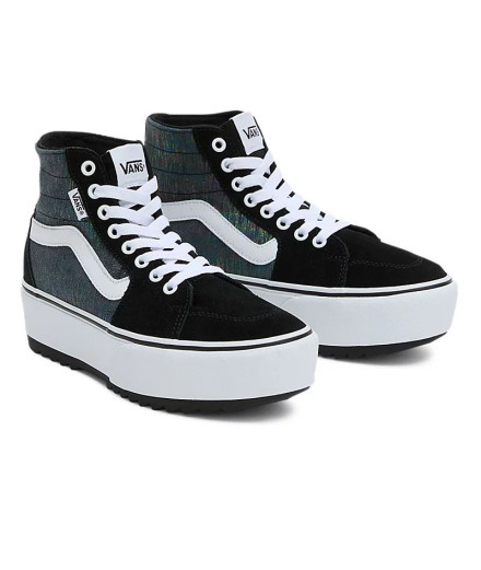Sapatilhas Vans Filmore Hi Tapered St Sdfl Mulheres PRETO