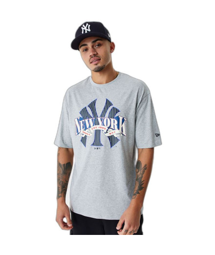 T-Shirt New Era MLB Arch Graphic New York Yankees Grey...