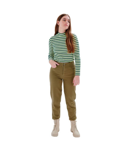 Calça 24Colours Mulher Olive