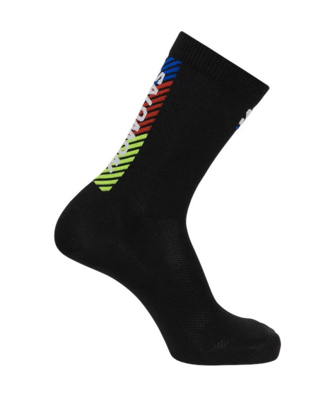 Meias hiking Salomon X Ultra Crew-Peat-Deep...