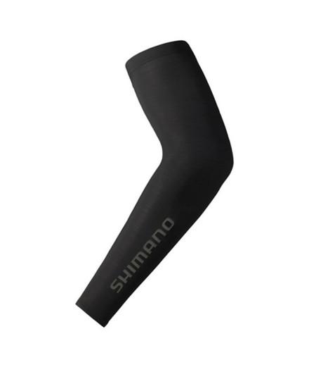 Manguitos Ciclismo Shimano da Vertex Black
