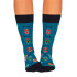 Meias Jimmy Lion Skulls Acqua